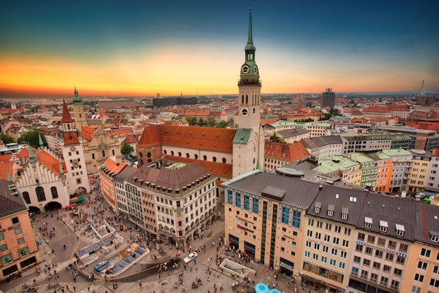 Map preview of HYVE Innovation Loft in Marxvorstadt, München